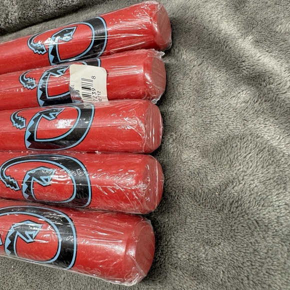 Souvenir Mini 18" Arizona Diamondbacks Baseball Bat Red Black Snake D Lot Of 5 - Picture 6 of 9